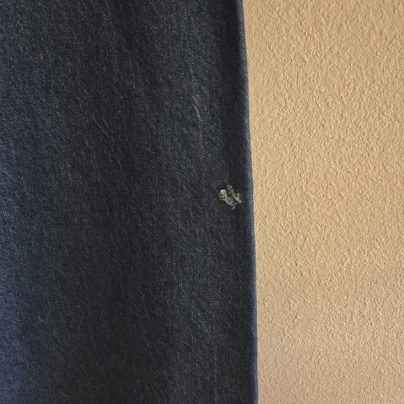 Mother Snacks The Lemon Twist Sneak Wide Leg Jeans Size 25 NWT $248 - Picture 14 of 16